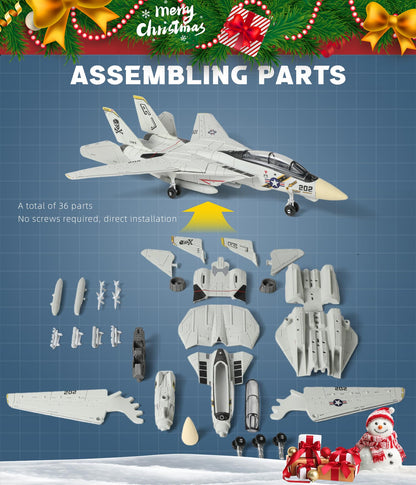 1:72 Grumman F-14 Tomcat Fighter Jet Model Kit