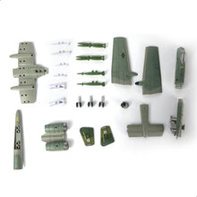 Load image into Gallery viewer, 1/72 A-10 Thunderbolt II Warthog Attack Jet Quick Build Model Kit, Snap-Together Military Aircraft (43 Pieces)