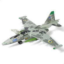 Load image into Gallery viewer, 1/72 SU-25 Frogfoot Attack Jet Model Kit, Snap-Together Russian Military Aircraft with Display Stand