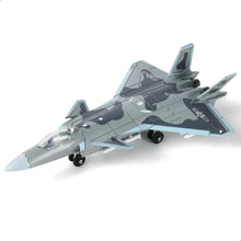 Load image into Gallery viewer, 1/100 J-20 Mighty Dragon Fighter Jet Quick Build Model Kit, Snap-Together Stealth Aircraft with Display Stand (26 Pieces)