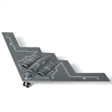 Load image into Gallery viewer, 1/200 B-2 Spirit Stealth Bomber Quick Build Model Kit, Snap-Together USAF Strategic Aircraft with Display Stand (20 Pieces)