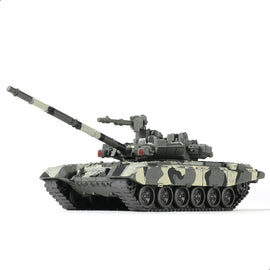 1/72 T-90 Main Battle Tank Quick Build Model Kit, Snap-Together Russian Army Armored Vehicle (12 Pieces)
