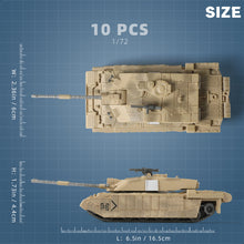Load image into Gallery viewer, 1/72 Challenger 2 Main Battle Tank Quick Build Model Kit, Snap-Together British Army Armored Vehicle (10 Pieces)
