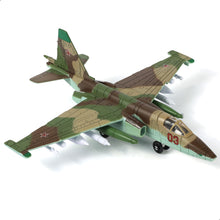 Load image into Gallery viewer, 1/72 SU-25 Frogfoot Attack Jet Quick Build Model Kit, Snap-Together Russian Military Aircraft with Display Stand