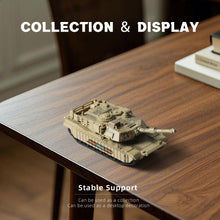 Load image into Gallery viewer, 1/72 M1A2 Abrams Main Battle Tank Quick Build Model Kit, Snap-Together US Army Armored Vehicle (9 Pieces)