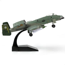 Load image into Gallery viewer, 1/72 A-10 Thunderbolt II Warthog Attack Jet Quick Build Model Kit, Snap-Together Military Aircraft (43 Pieces)