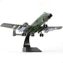 Load image into Gallery viewer, 1/72 A-10 Thunderbolt II Warthog Attack Jet Quick Build Model Kit, Snap-Together Military Aircraft (43 Pieces)